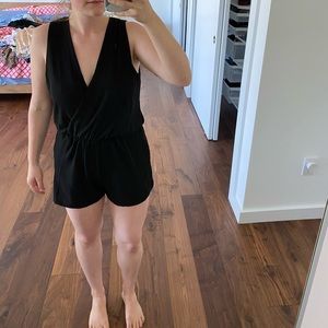 Boohoo Black Romper